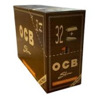 OCB Unbleached Slim + Tips-32