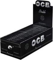 OCB Schwarz Premium kurz No 4 -25 Heftchen a 100 Blatt