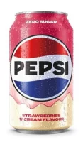 Pepsi Stawberry &Cream Zero Sugar 330 ml