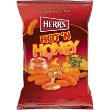 Herrs Baked Cheese Curls Hot N Honey 170 g
