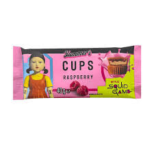 Squid Game Cups Raspberry 40 g