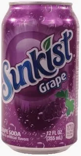 Sunkist Soda Grape  355 ml